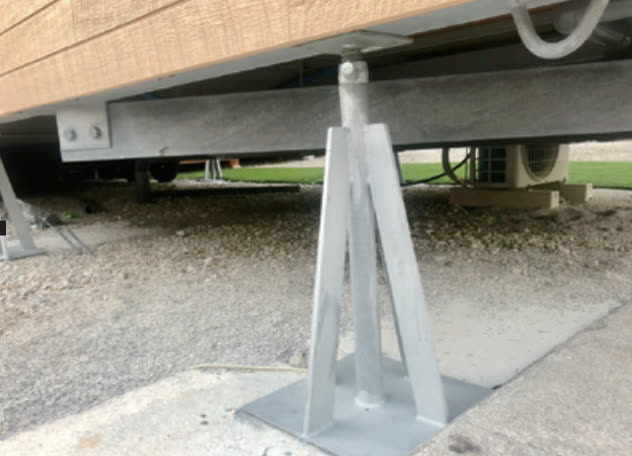 工具なしで外せる専用ジャッキ